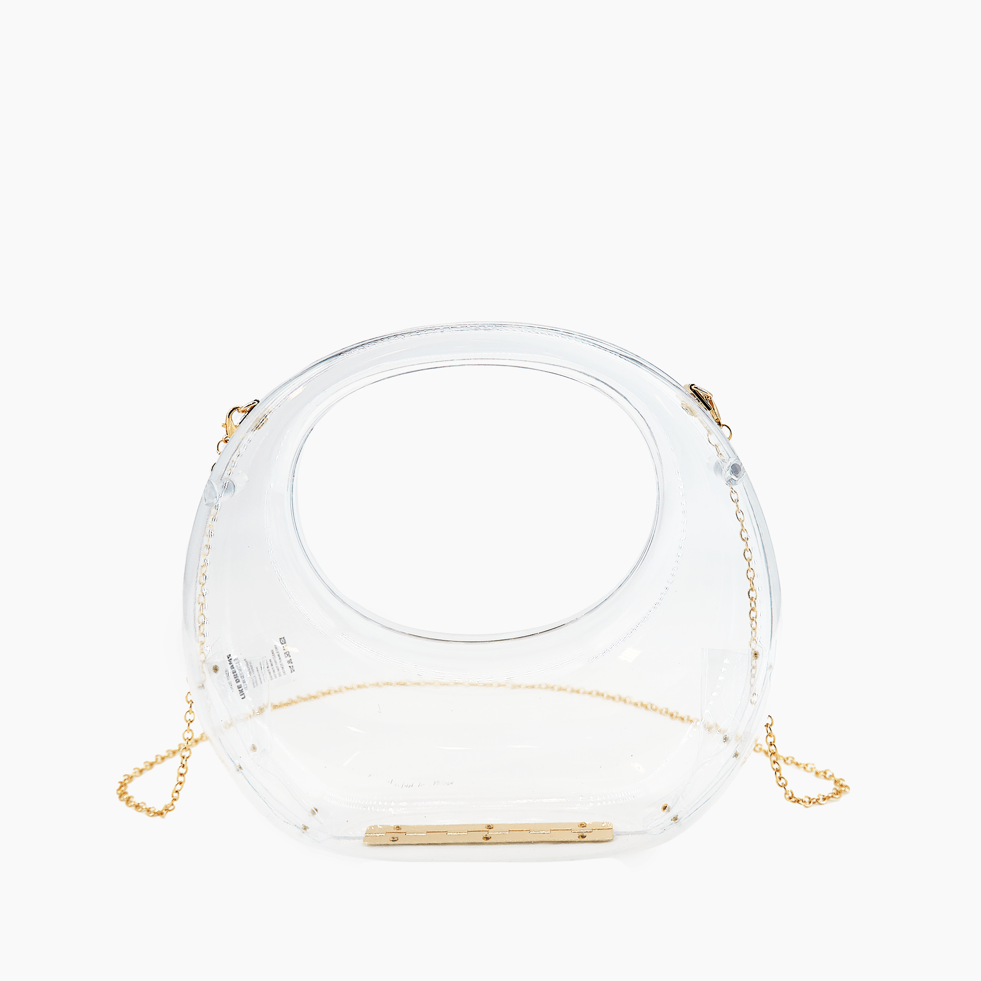 Like Dreams Moonlit Love Evening Crossbody Clutch Clear