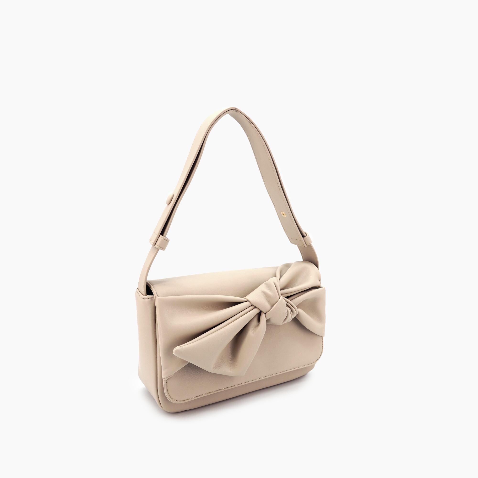 Elena Bow Vegan Shoulder Bag