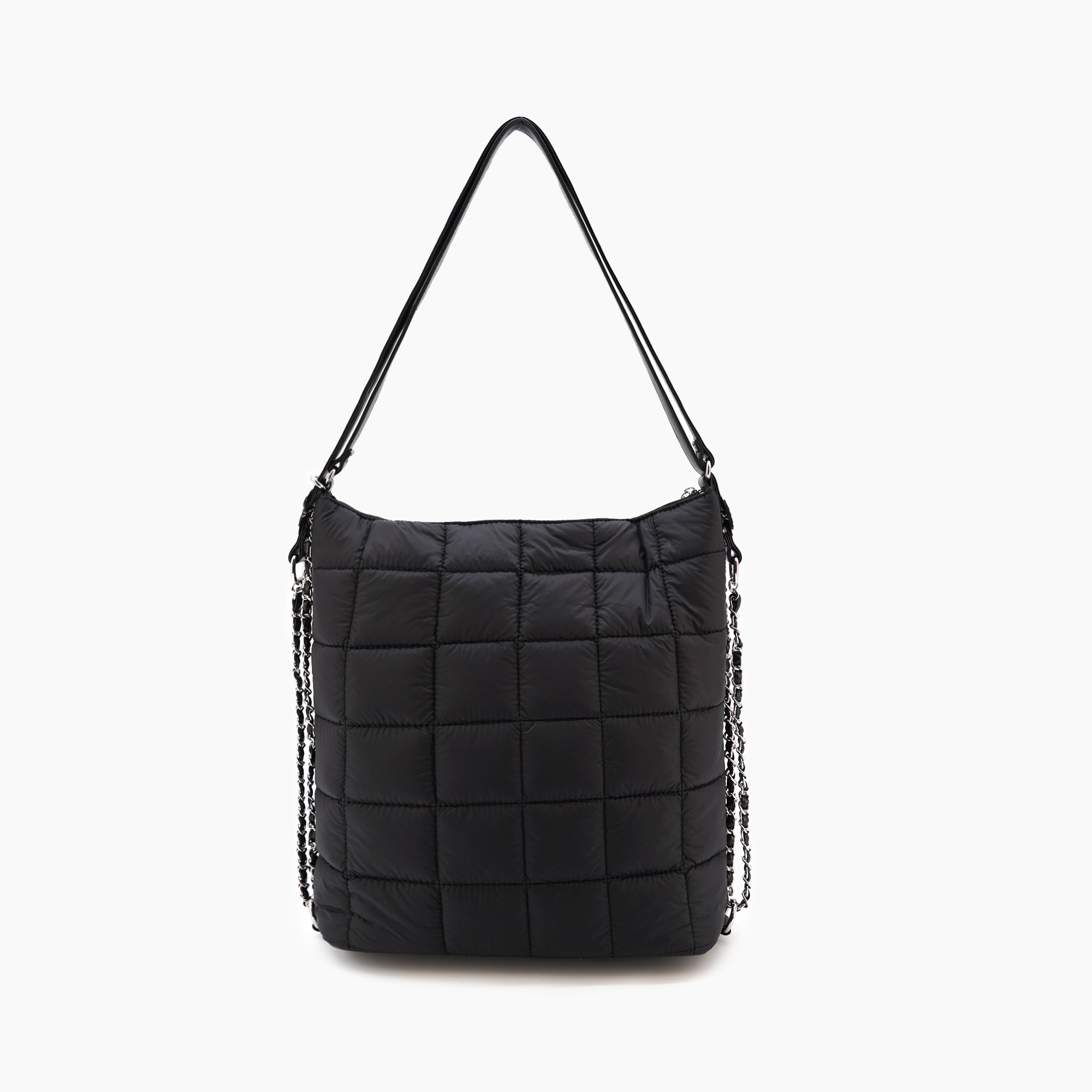 Odette Convertible Quilted Puffer Bag