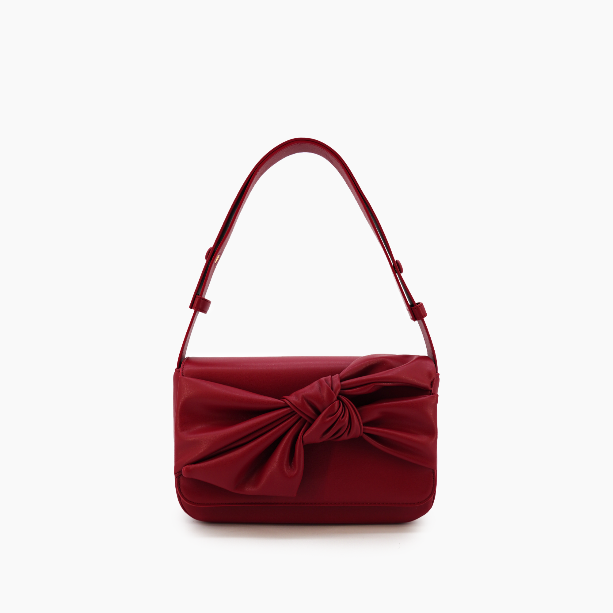 Elena Bow Vegan Shoulder Bag