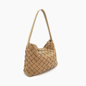 Hazel Vegan Woven Tote Bag