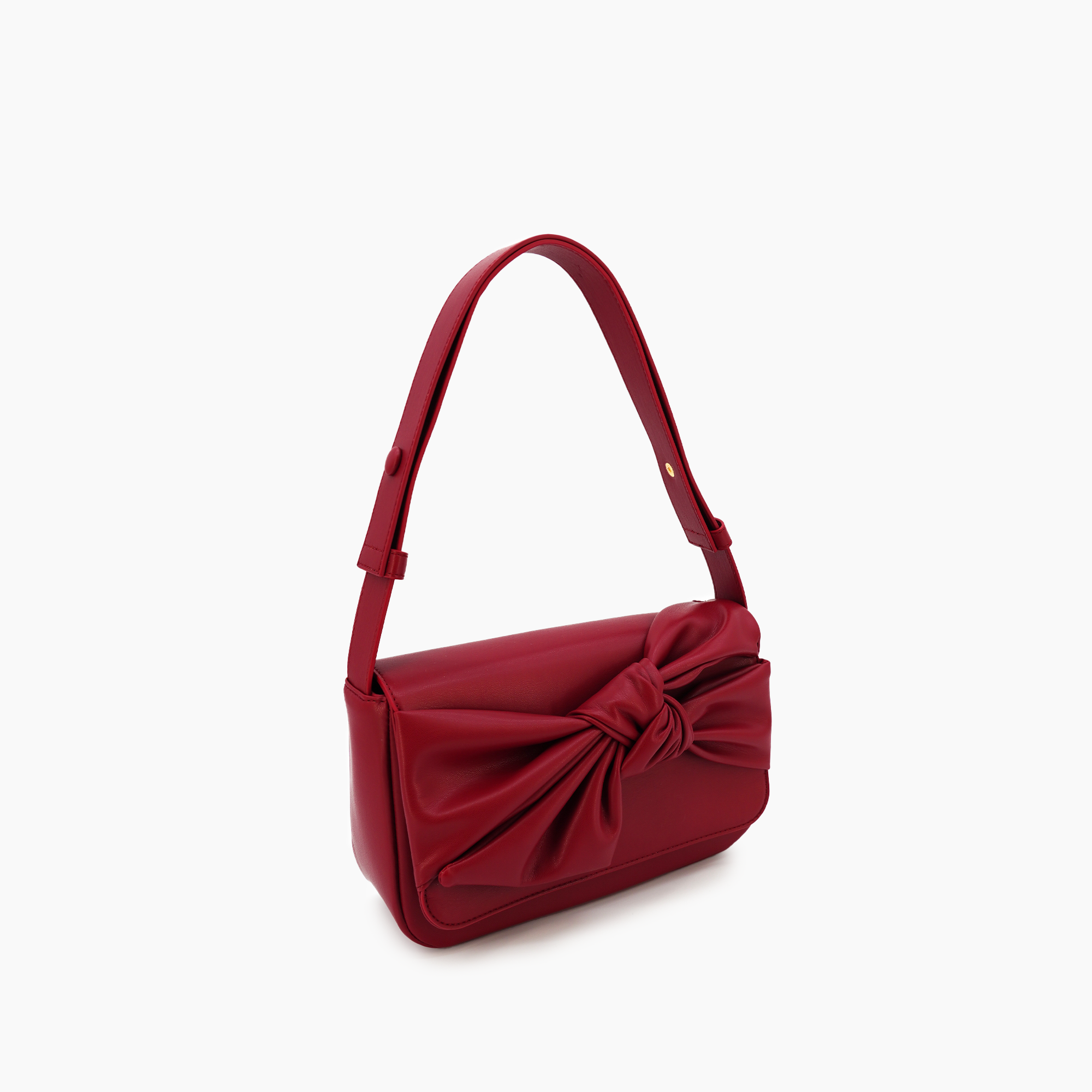 Elena Bow Vegan Shoulder Bag