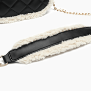 Holly Sherpa Vegan Leather Crossbody