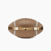 Touch Down Rhinestone Football Evening Crossbody