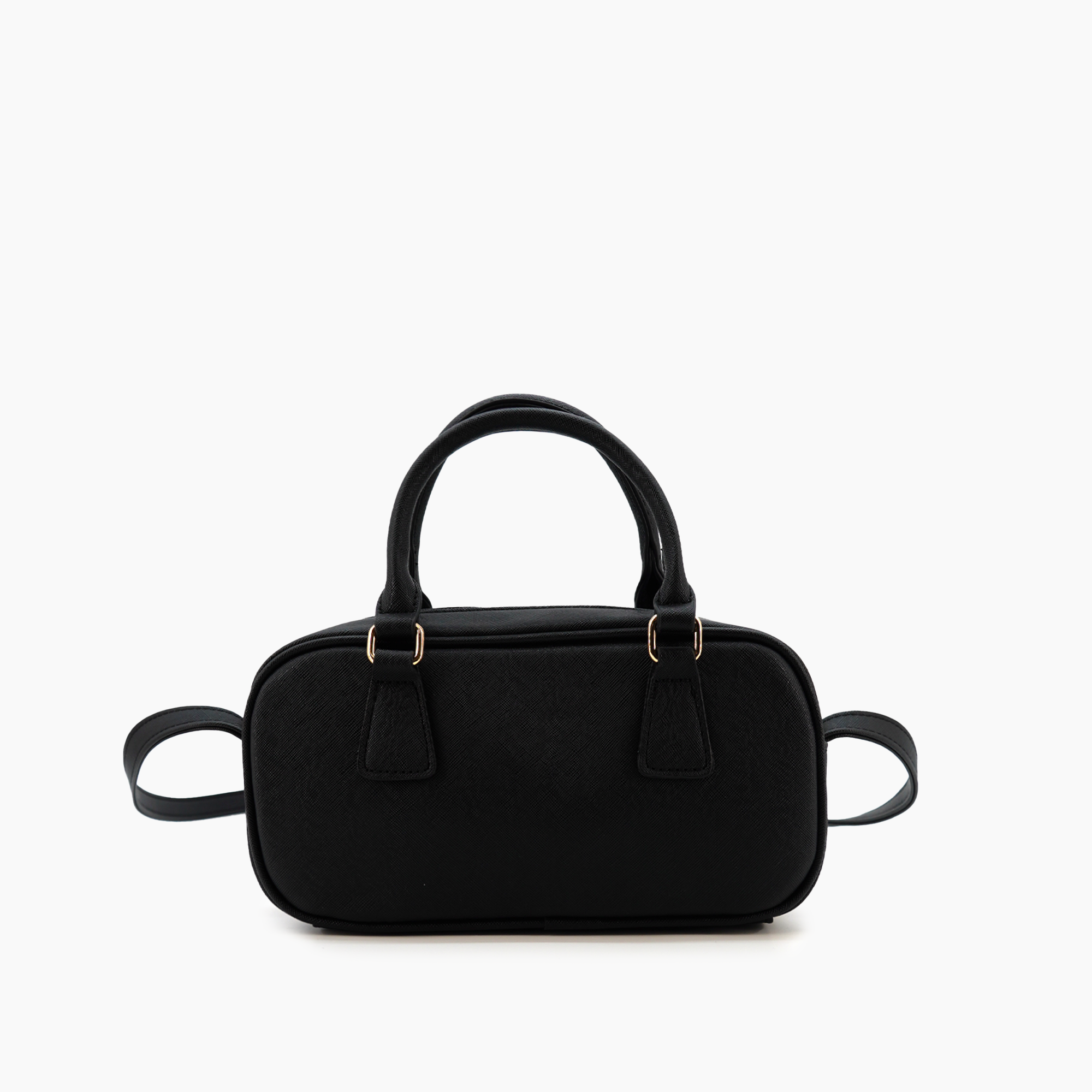 Hailey Vegan Mini Baguette Crossbody Bag