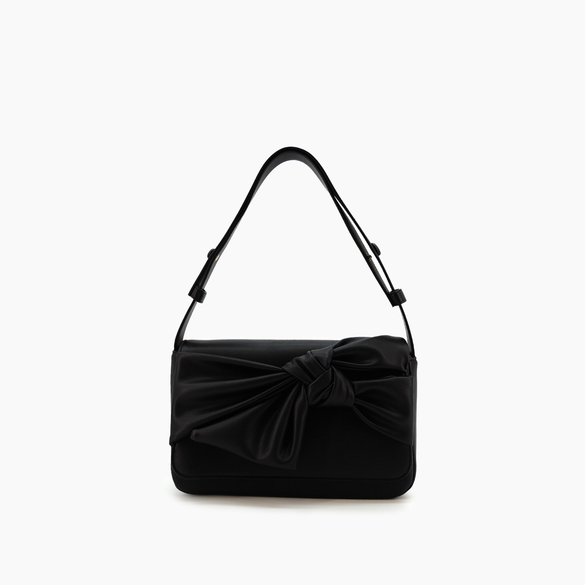 Elena Bow Vegan Shoulder Bag