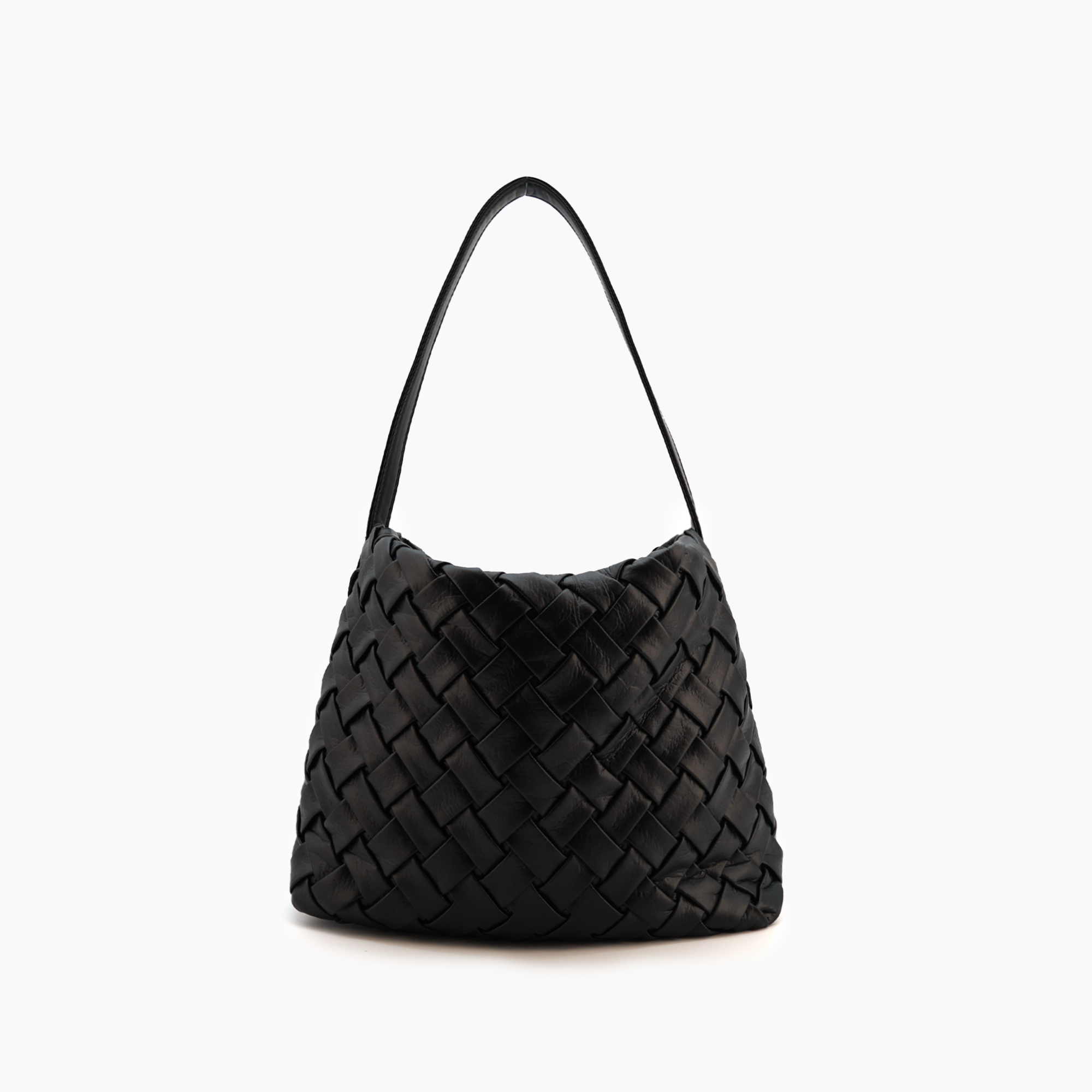 Hazel Vegan Woven Tote Bag