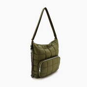 Odette Convertible Quilted Puffer Bag