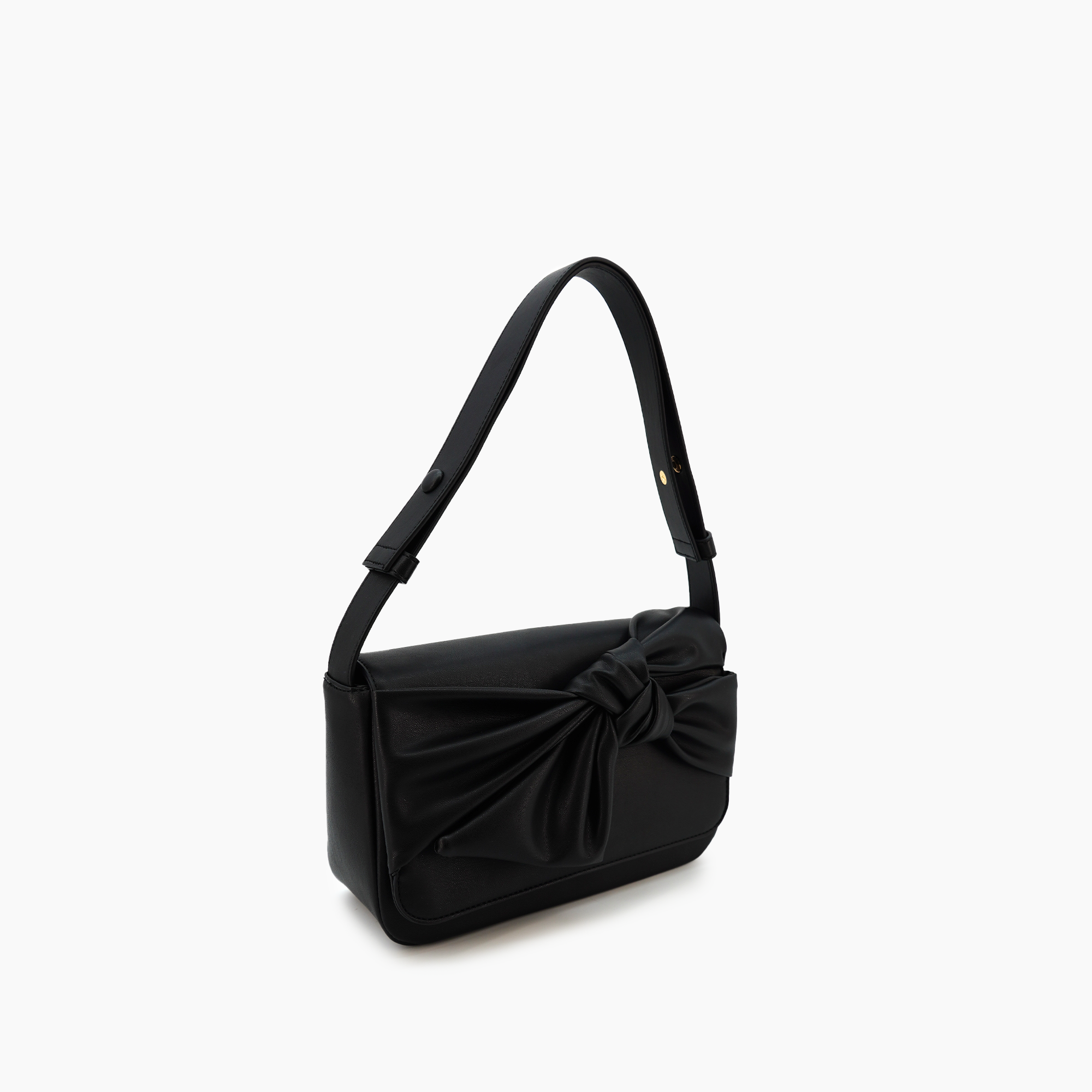 Elena Bow Vegan Shoulder Bag