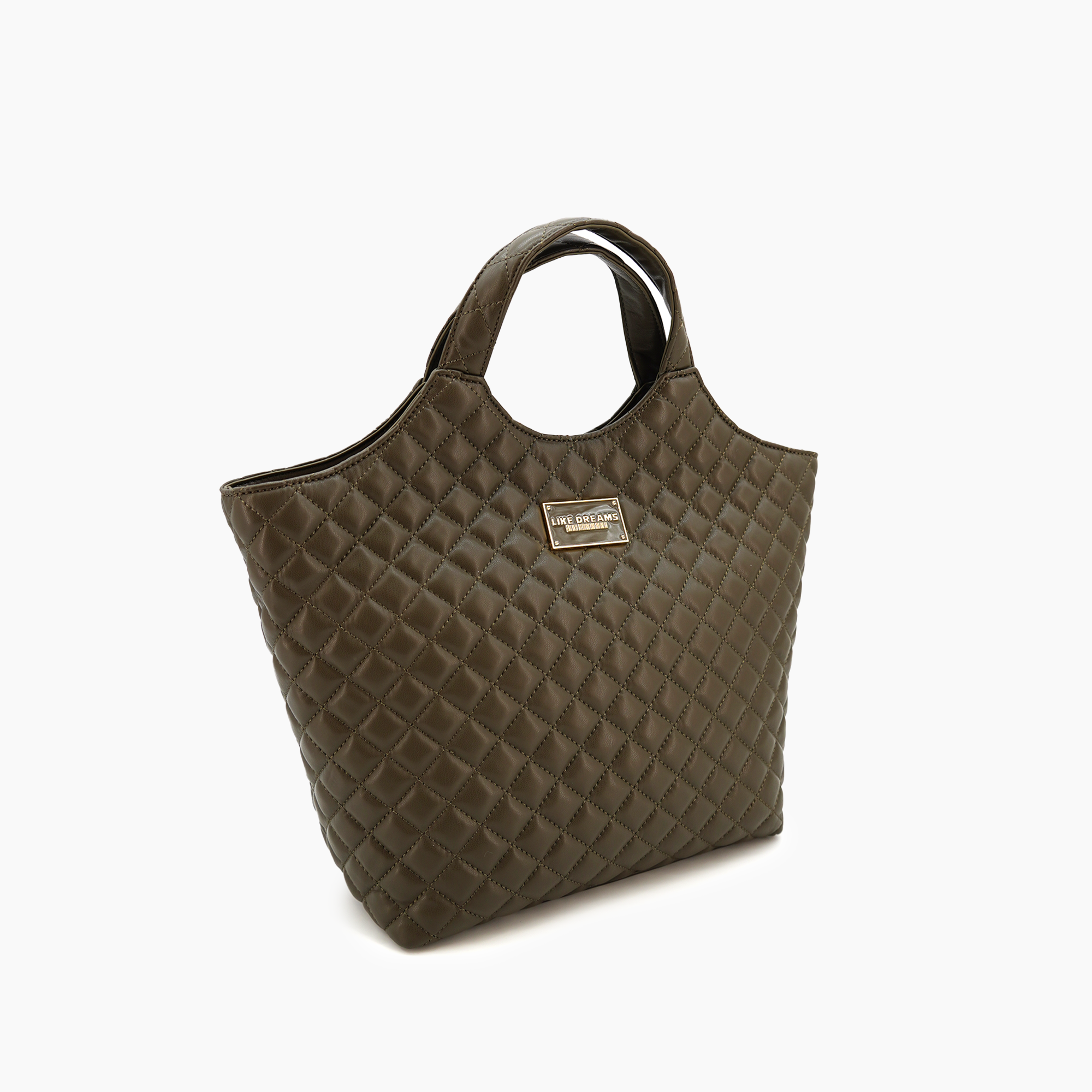 Juliet Vegan Quilted Tote Bag