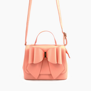 Eva Double Bow Crossbody Satchel Bag