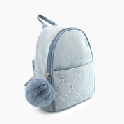 Kingston Denim Rhinestone Mini Backpack