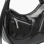 Dolce Crackled Vegan Shoulder Bag