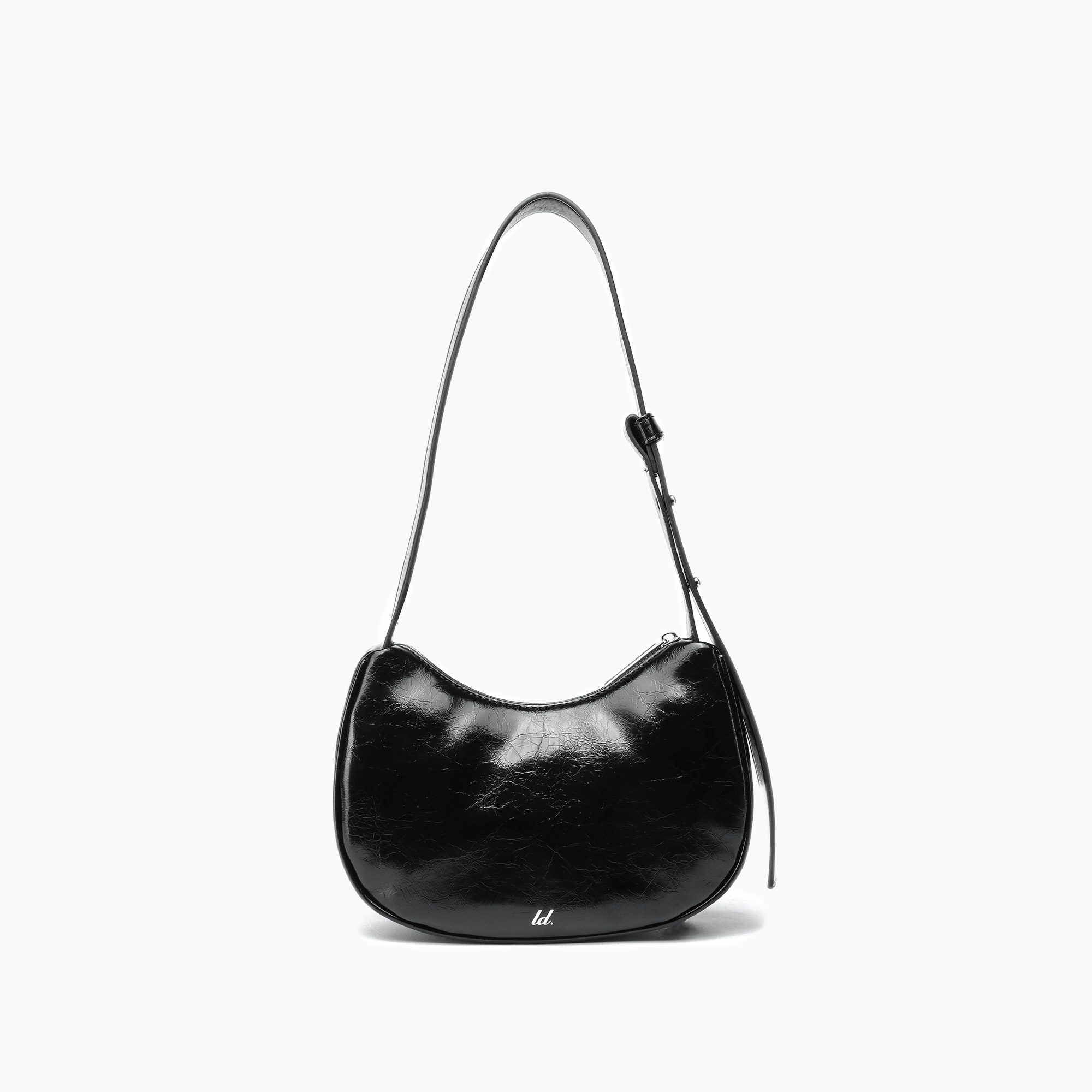 Dolce Crackled Vegan Shoulder Bag