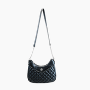 Auburn Y2K Vegan Dual Quilted Shoulder Bag