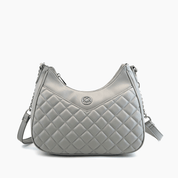 Auburn Y2K Vegan Dual Quilted Shoulder Bag