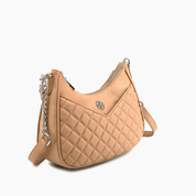 Auburn Y2K Vegan Dual Quilted Shoulder Bag