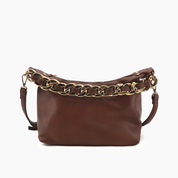 Penelope Braided Gold Chain Crossbody Bag