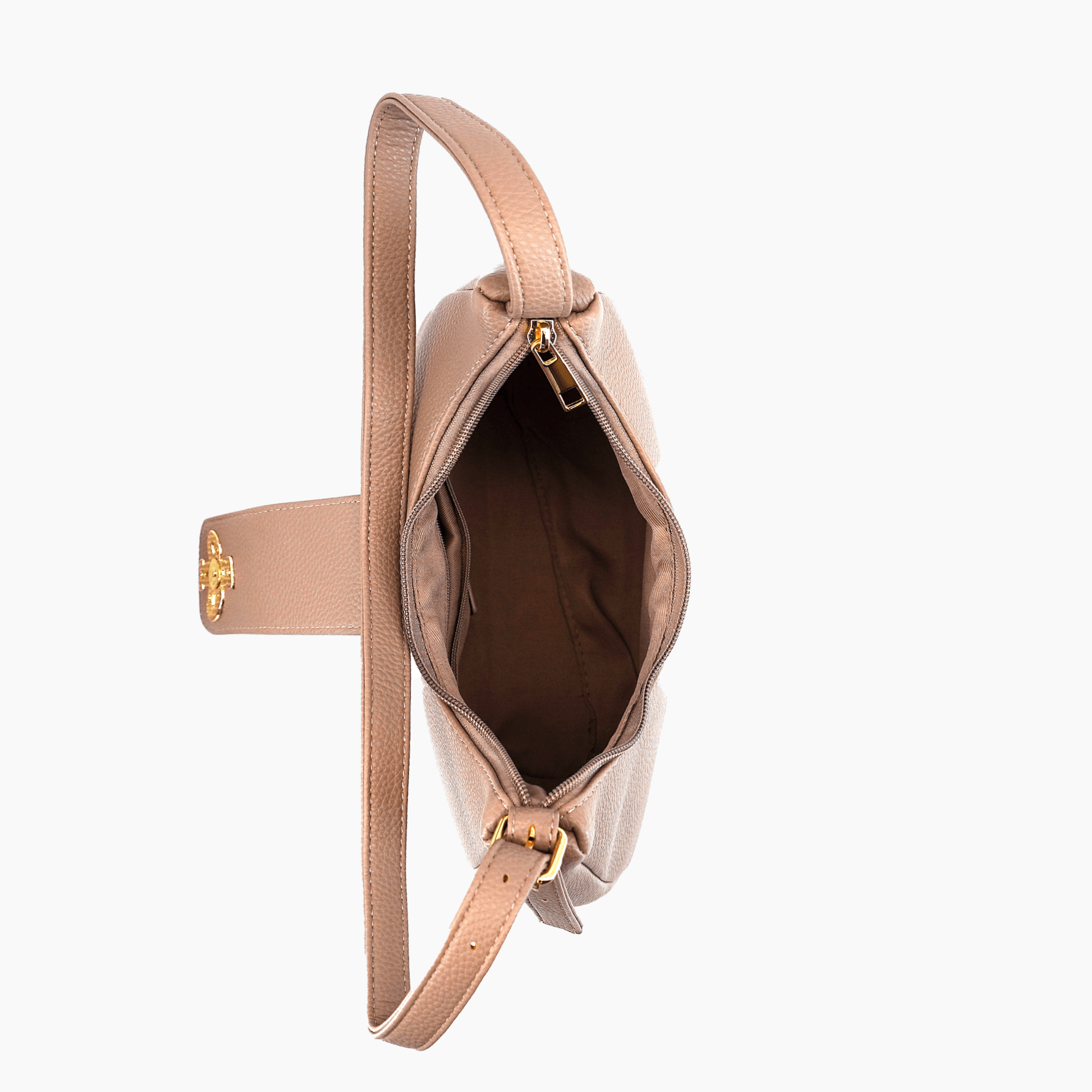 Felicity Vegan Half Moon Shoulder Bag