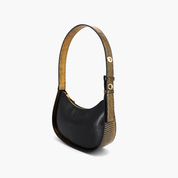 Jade Crackled Vegan Mini Shoulder Bag