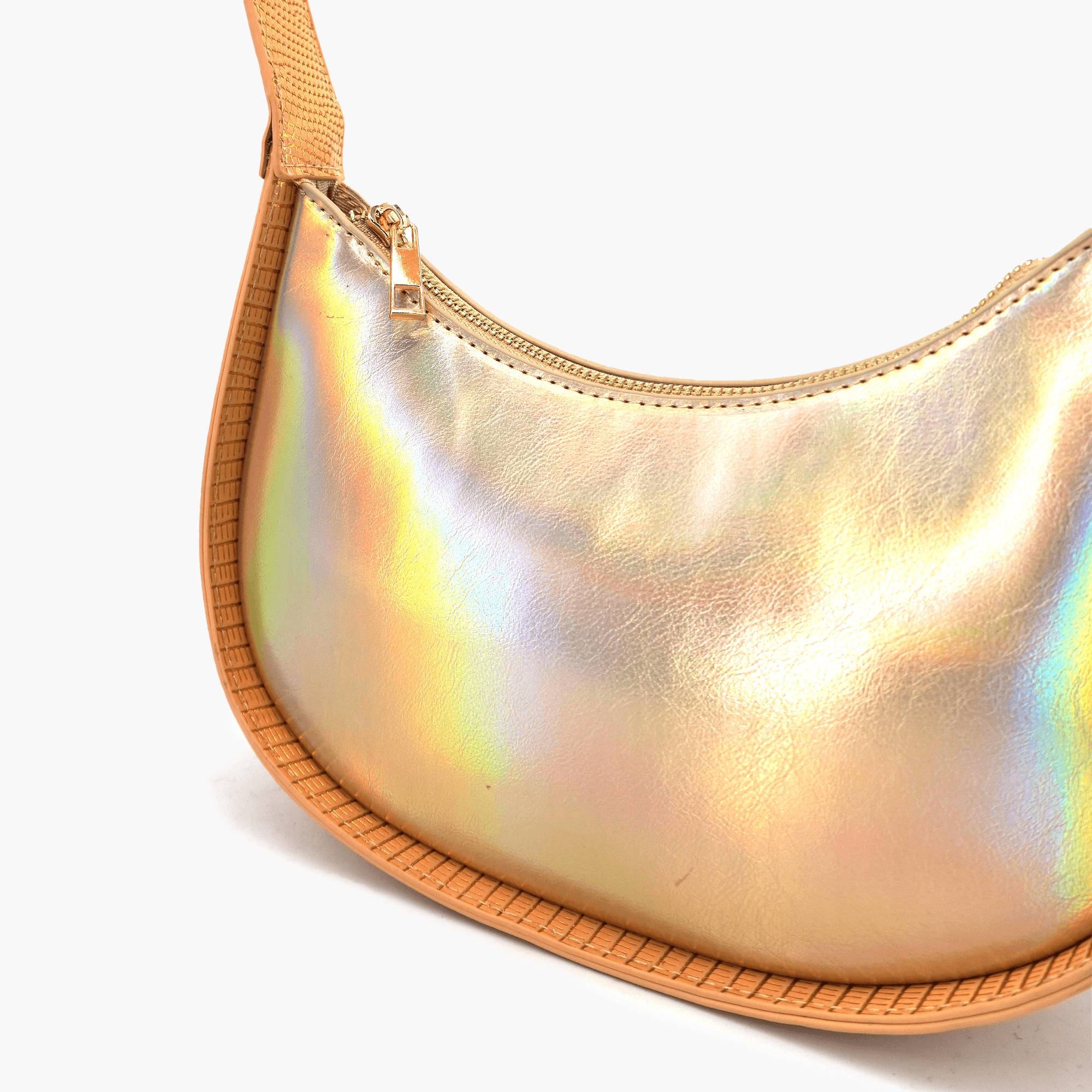 Jade Crackled Vegan Mini Shoulder Bag