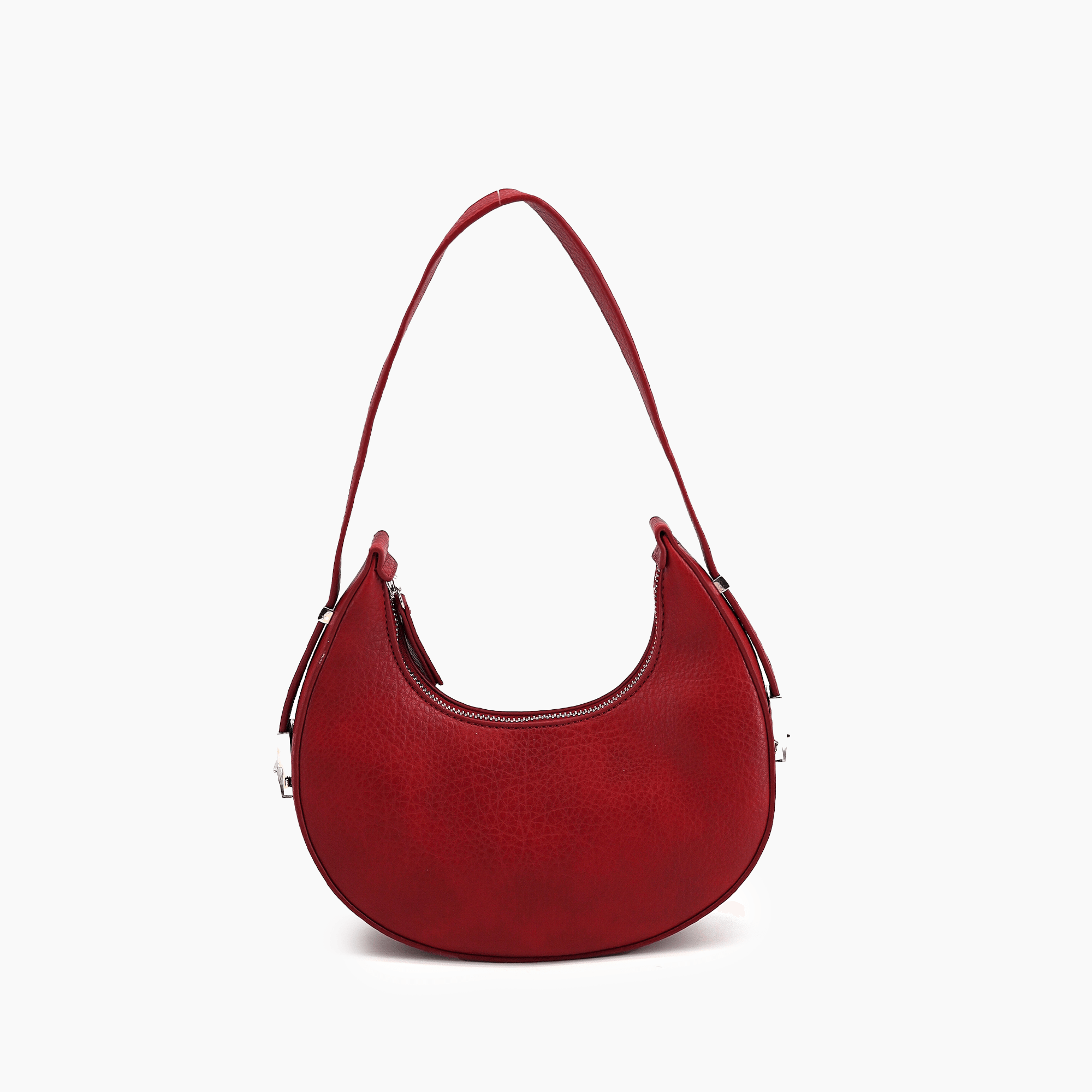 Carol Top Handle Vegan Crescent Shoulder Bag