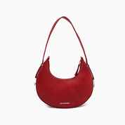 Carol Top Handle Vegan Crescent Shoulder Bag