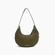 Carol Top Handle Vegan Crescent Shoulder Bag