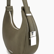 Carol Top Handle Vegan Crescent Shoulder Bag