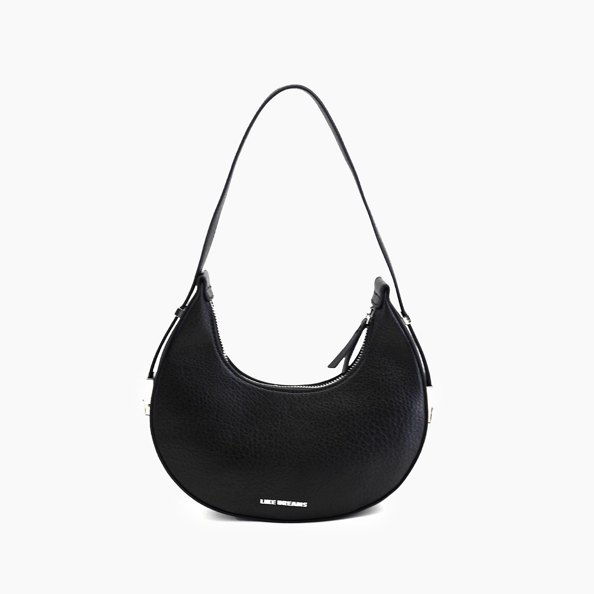 Carol Top Handle Vegan Crescent Shoulder Bag