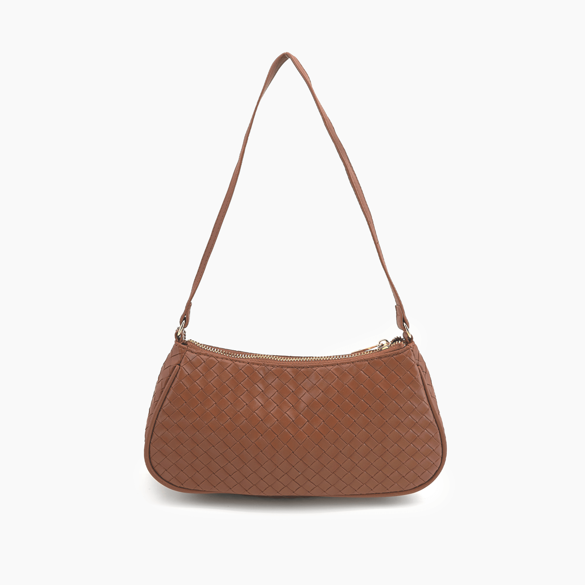 Ash Heart Tassel Vegan Woven Shoulder Bag