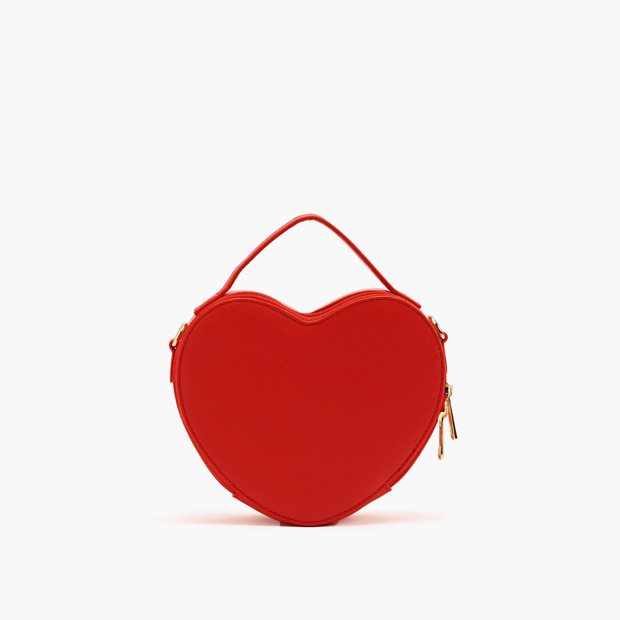 GK-O Fashion Women Heart Shaped Bag Lolita Handbag Clutch Purse Wallet PU  Handbag (Red) : Amazon.in: Fashion