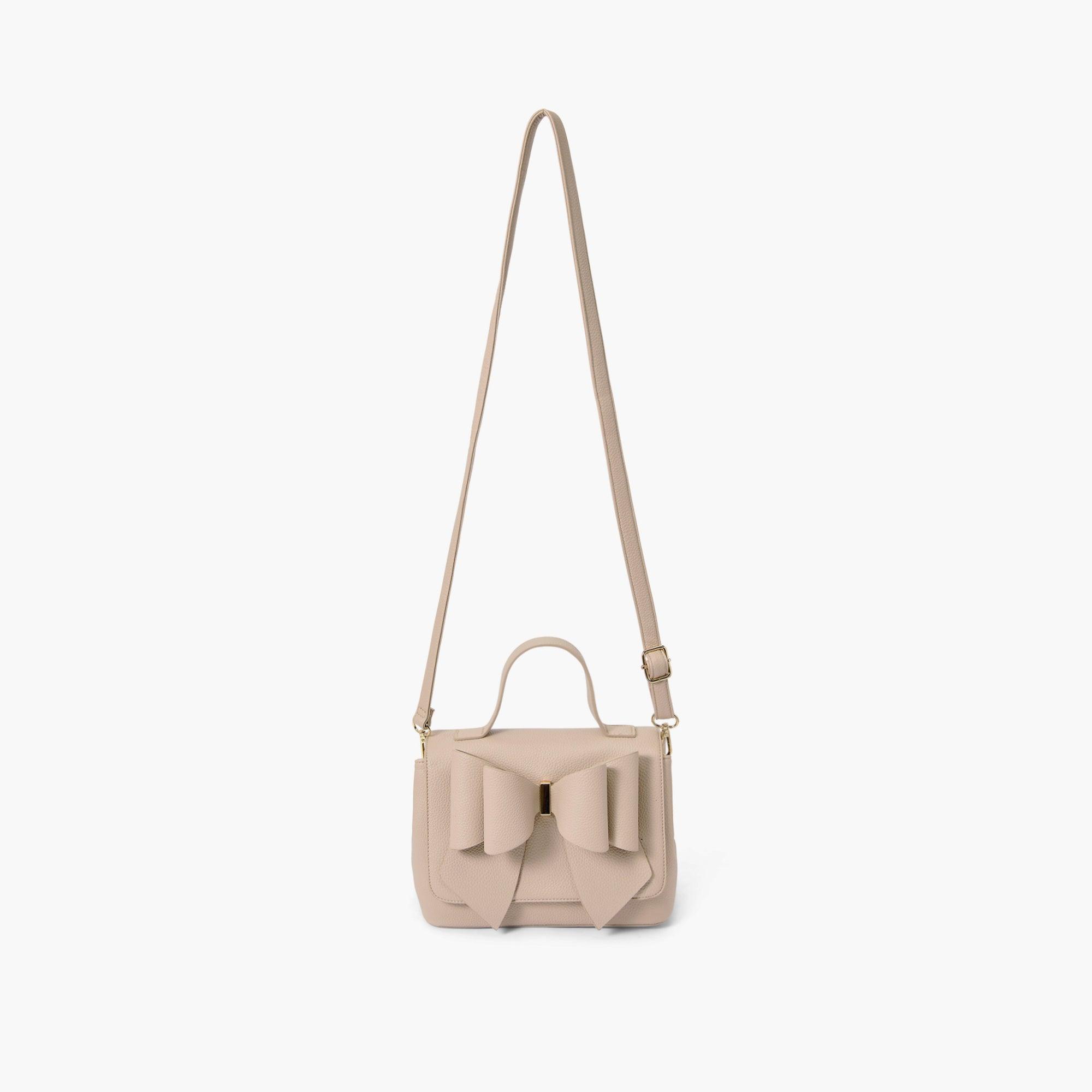 Eva Double Bow Crossbody Satchel