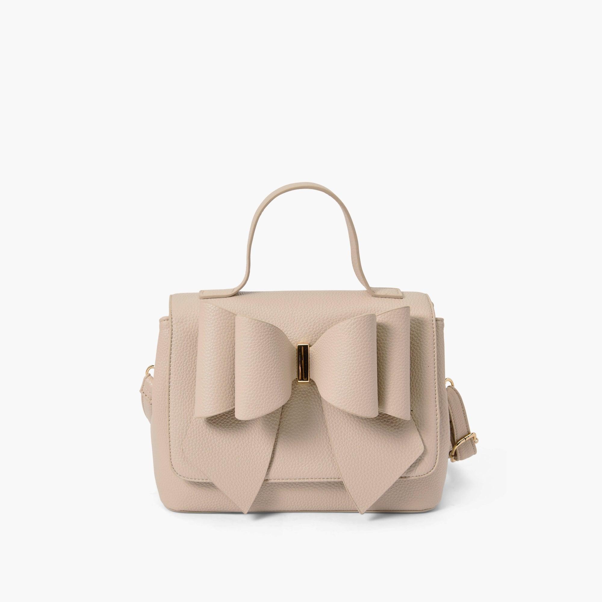 Eva Double Bow Crossbody Satchel