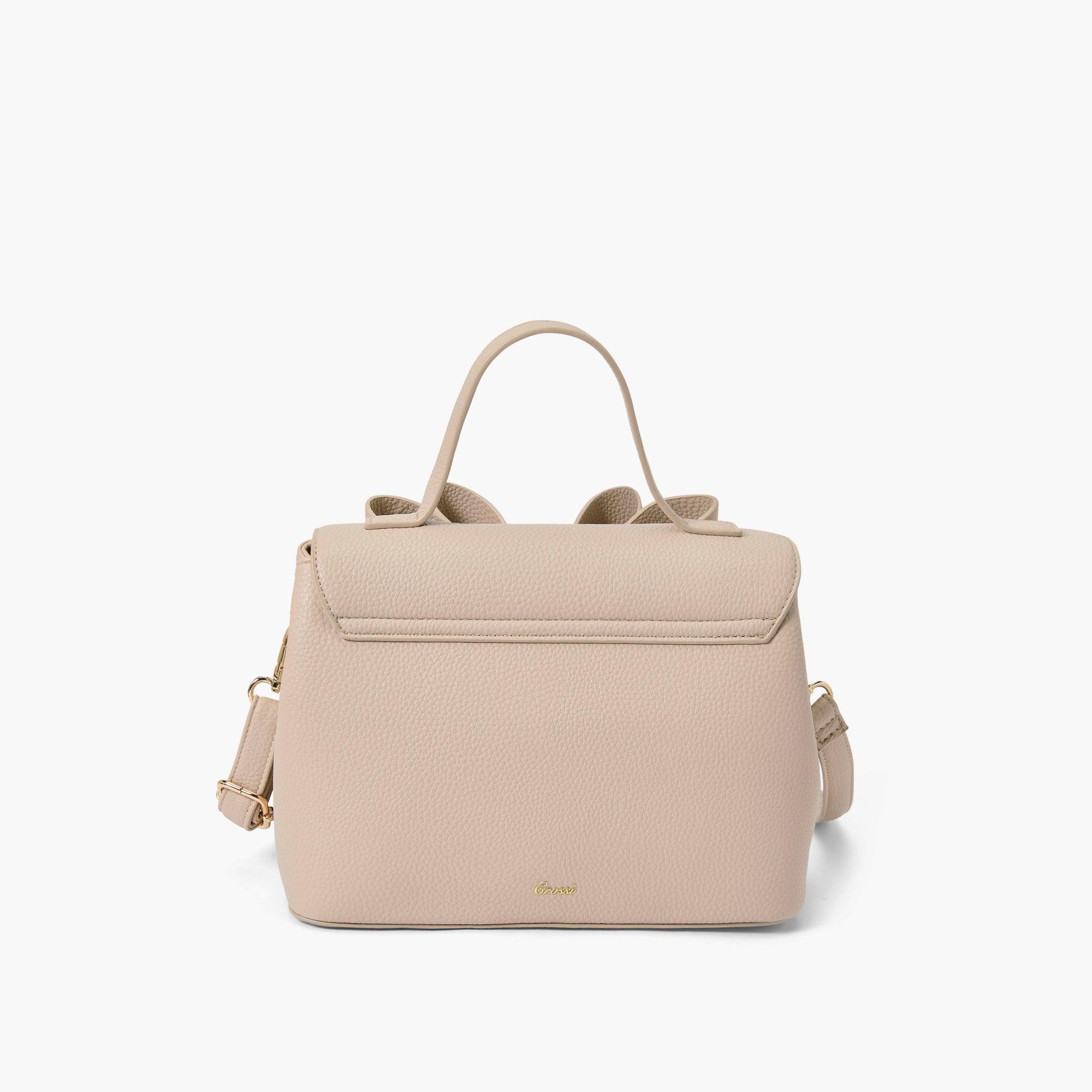 Eva Double Bow Crossbody Satchel