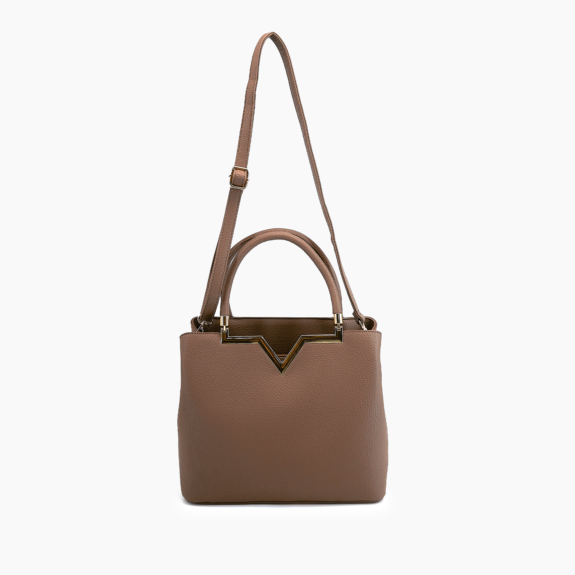 Veronica Autumn Vegan Satchel Crossbody Bag