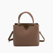 Veronica Autumn Vegan Satchel Crossbody Bag