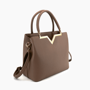 Veronica Autumn Vegan Satchel Crossbody Bag