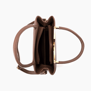 Veronica Autumn Vegan Satchel Crossbody Bag