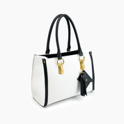 Tessa Tassel Top Handle Tote Bag