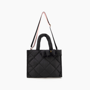 Serenity Bow Puffer Tote Bag