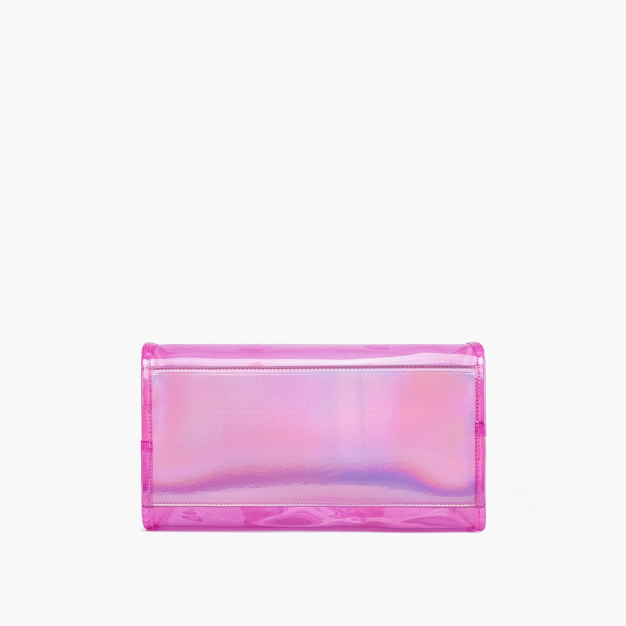 Holographic Quilted Top Handle Bag