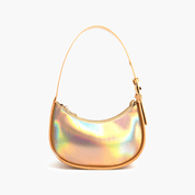 Jade Crackled Vegan Mini Shoulder Bag