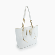 Aubrey Bow Vegan Tote Bag