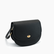 Gemma Crescent Turn Lock Crossbody Bag