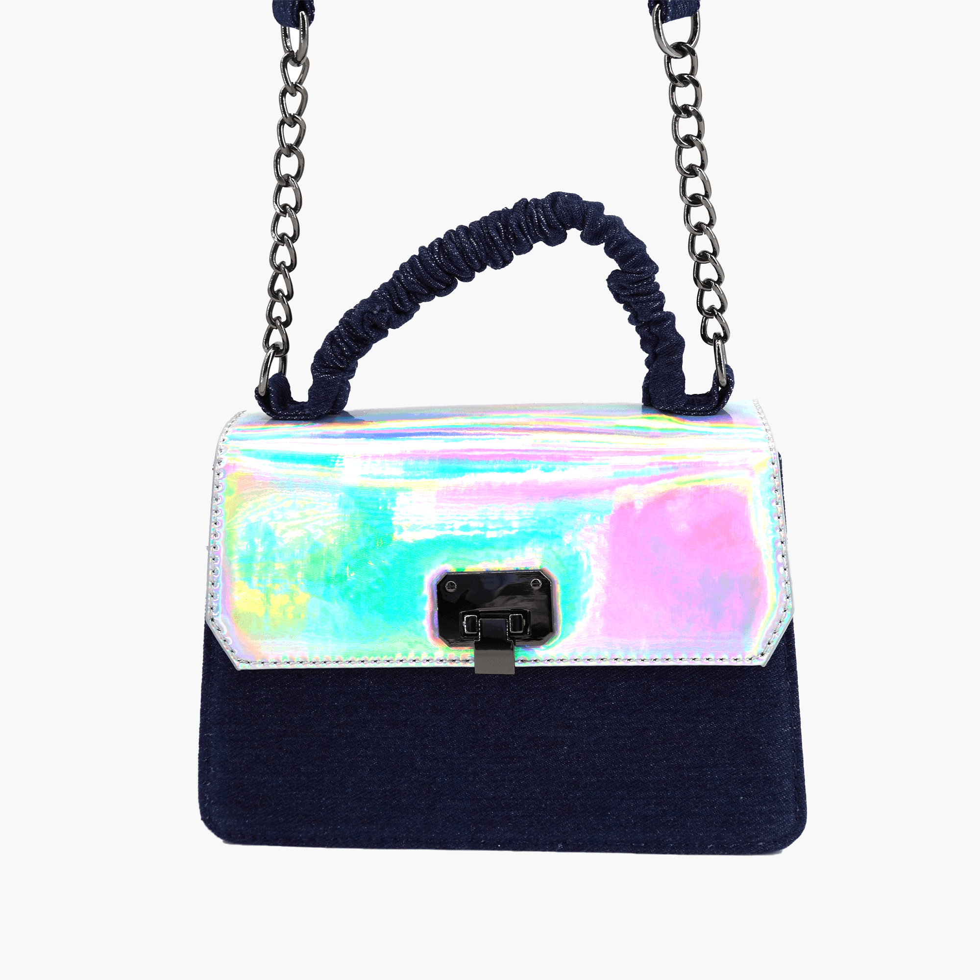 Blaze Metallic Vegan Crossbody Bag