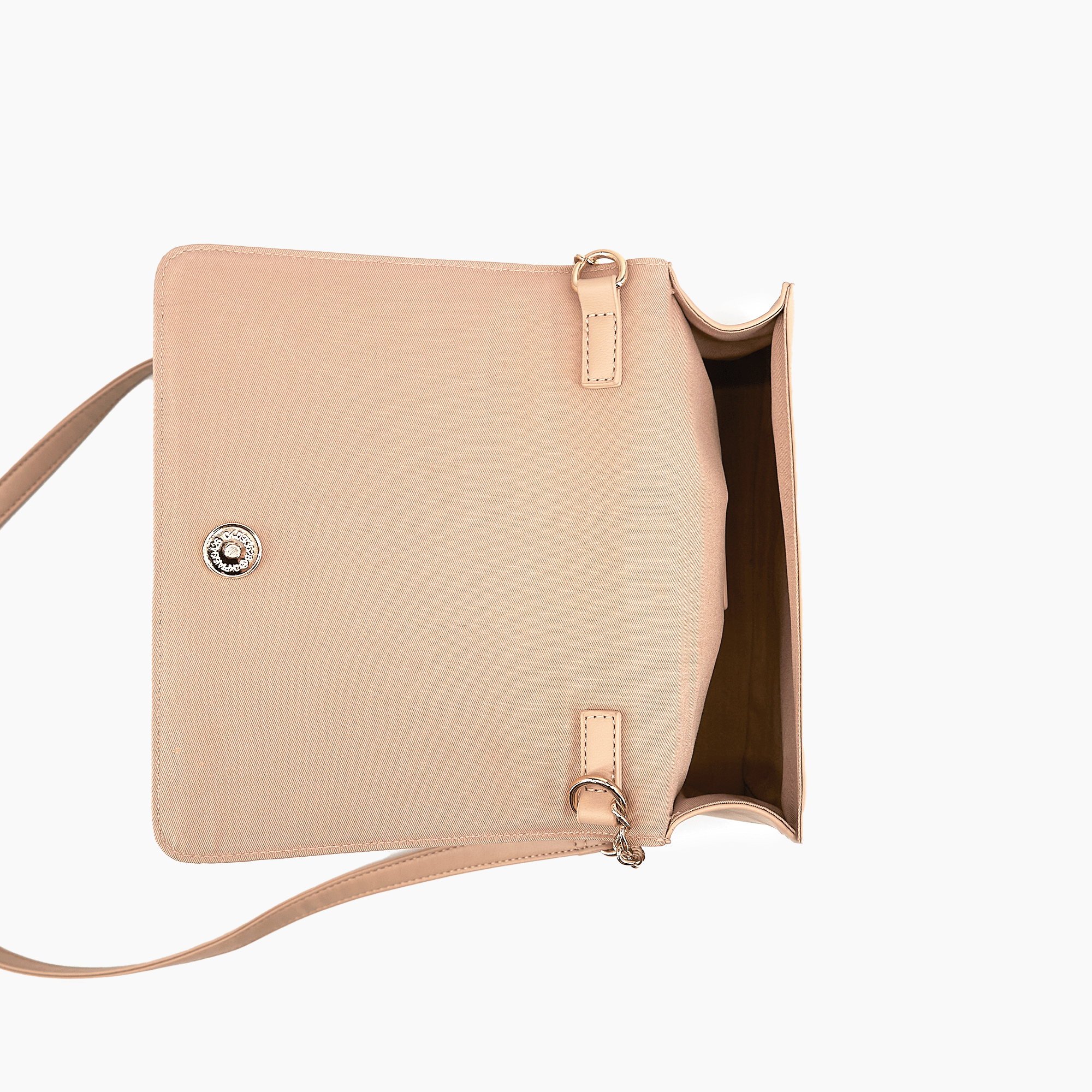 Haven Flap Vegan Woven Crossbody Bag