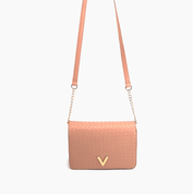 Haven Flap Vegan Woven Crossbody Bag