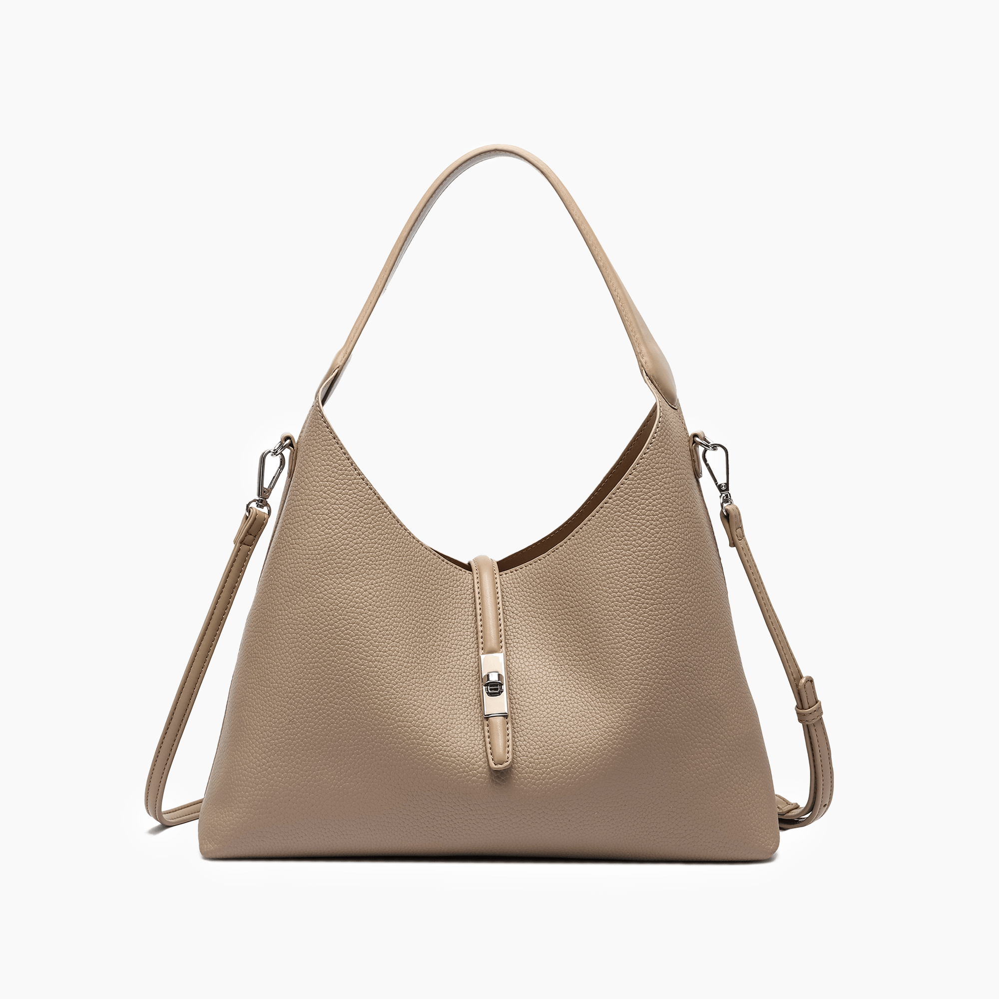 Sienna Vegan Pebble Hobo Shoulder Bag