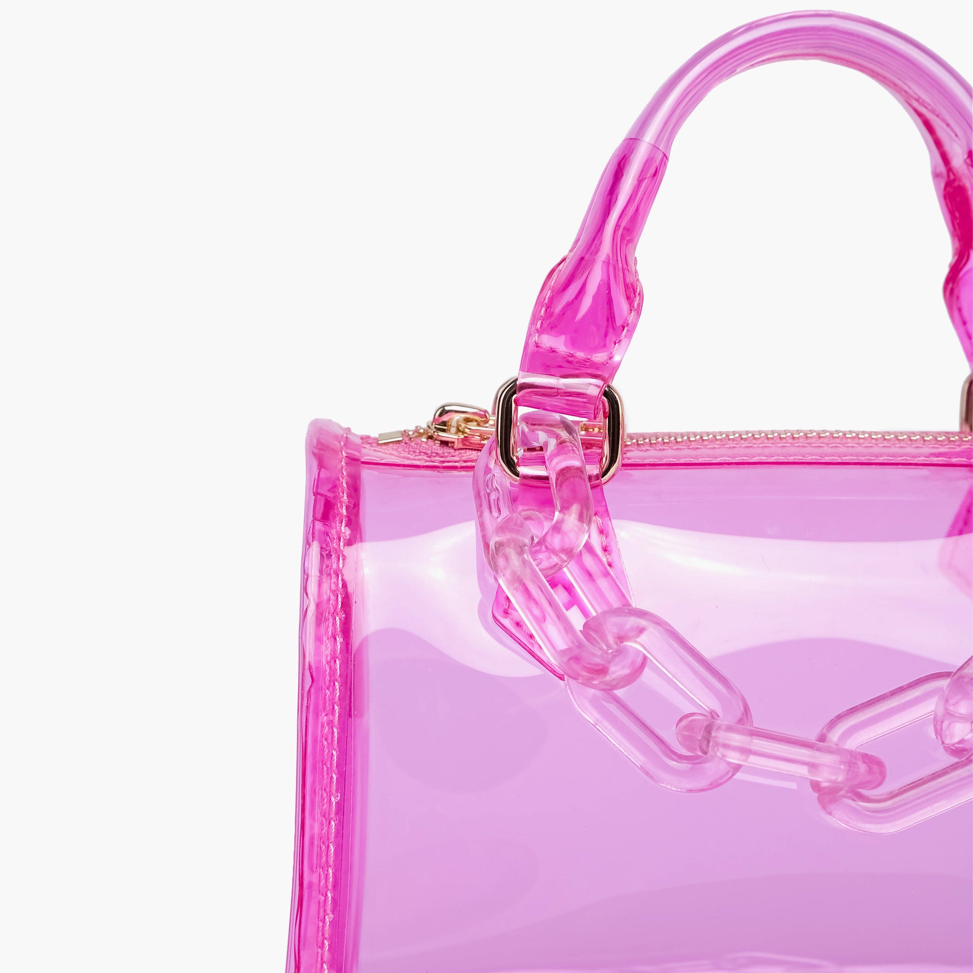 PINK Clear Crossbody Bags